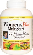 Natural Factors, Vrouwen plus MultiStart, 180 tabletten