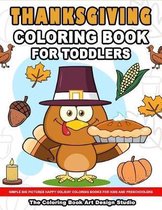 Holiday Coloring Book Kids- Thanksgiving Coloring Book for Toddlers