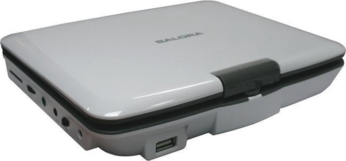 Salora DVP7009SW - Portable DVD speler - 7 inch - Swivel - Accu - USB - SD  - Accessoires | bol