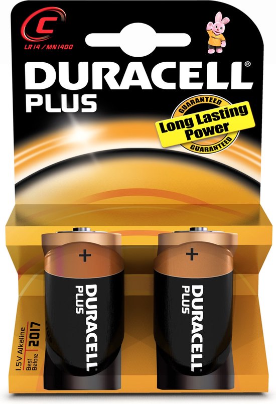 Duracell Piles alcalines C Plus