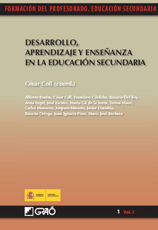 FORMACION PROFESORADO-E.SECUN. 11 - Desarrollo, aprendizaje  ... - cover