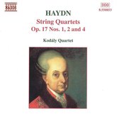 Kodaly Quartet - String Quartets Op. 17 Nos. 1, 2, 4 (CD)