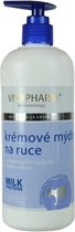VIVAPHARM® Hydraterende Vloeibare Handzeep met Geitenmelk - 400ml