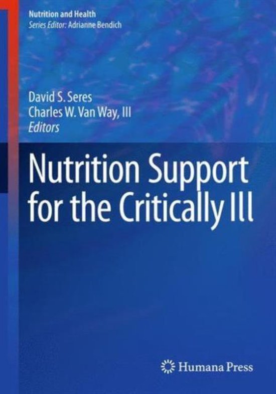 Nutrition Support of the Critically Ill - cover