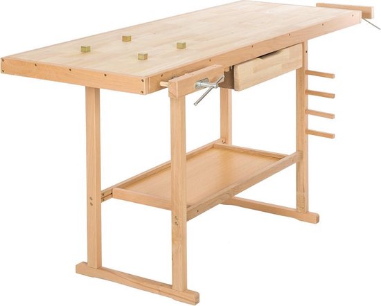 Houten Werkbank Werktafel Werkblad Schaafbank 401451