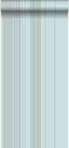 Origin behang strepen zeegroen - 346228 - 53 x 1005 cm