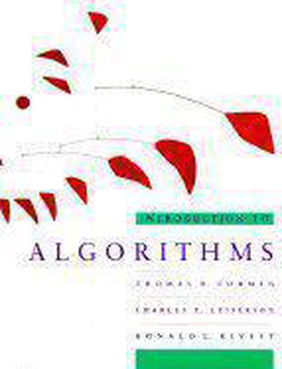 Introduction to Algorithms | 9780070131439 | Ronald L Rivest | Boeken ...