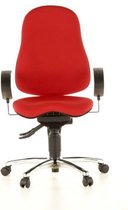 Topstar Sitness 10 - Chaise de bureau - Orthopédique - Rouge