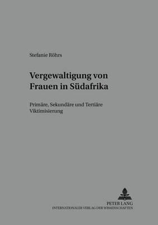 Vergewaltigung von Frauen in Südafrika - cover