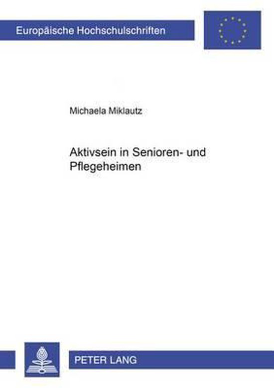 Aktivsein in Senioren- und Pflegeheimen - cover