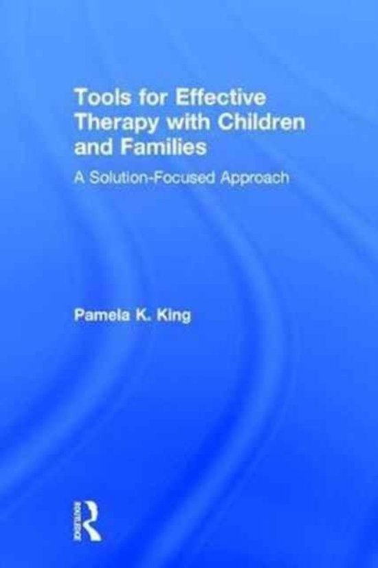 Tools for Effective Therapy with Children and Families - cover