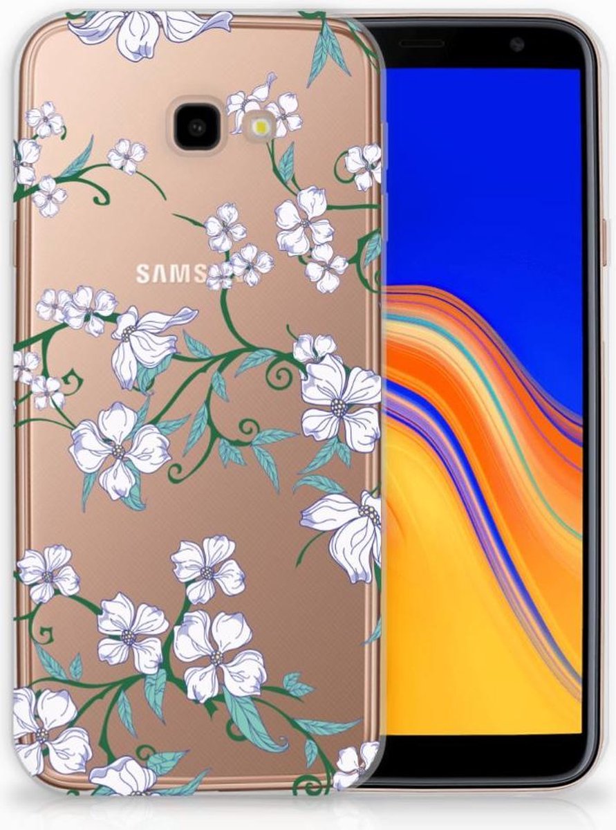 Samsung Galaxy J4 Plus (2018) Uniek TPU Case Blossom White