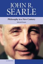 Boek "Philosophy in a New Century" met een close-up van John R. Searle.