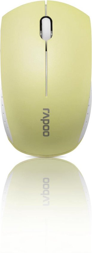 Rapoo 3360 - Draadloze Mini Muis Geel - Wireless Mouse