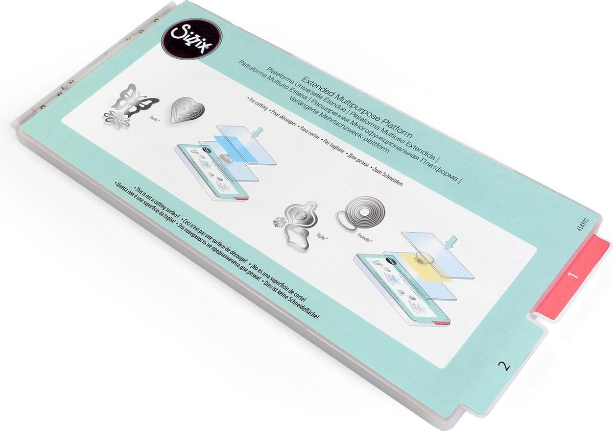 Sizzix Framelits Plus Die 19.05㎝×19.05㎝ Sizzix Framelits Plus Die 19.05㎝×19.05㎝