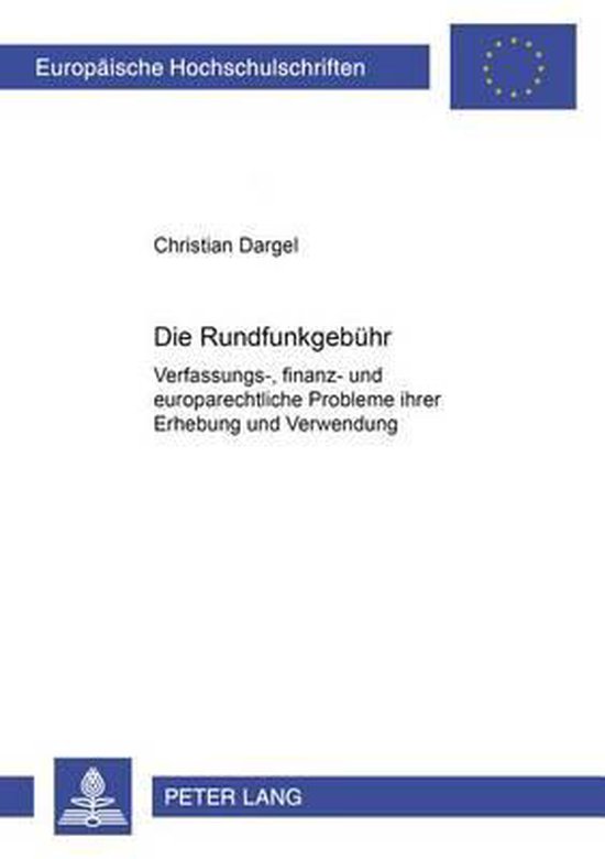 Die Rundfunkgebühr - cover