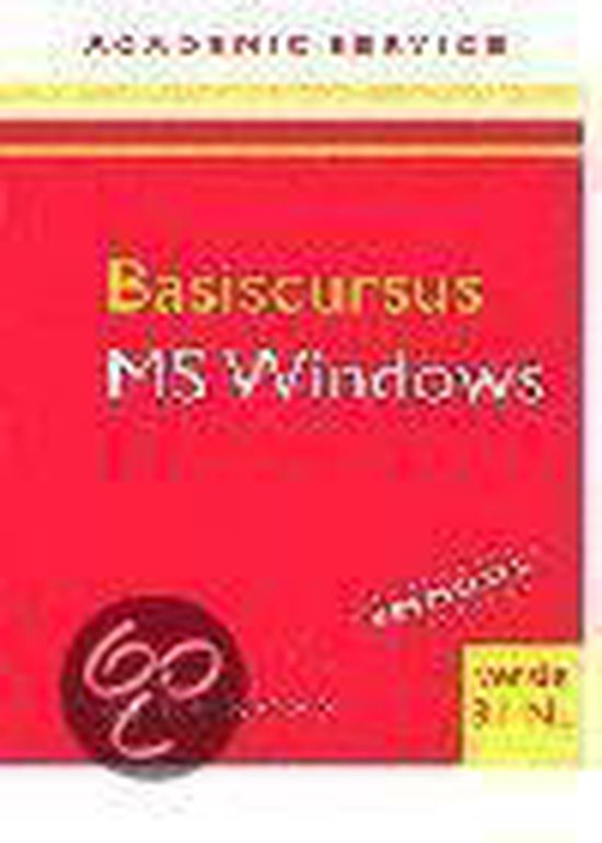 Cover van het boek 'Basiscursus MS Windows' van A.J. de Boer