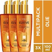 L’Oréal Paris Elvive Extraordinary Oil Haarolie - 3 x 100 ml - Voordeelverpakking