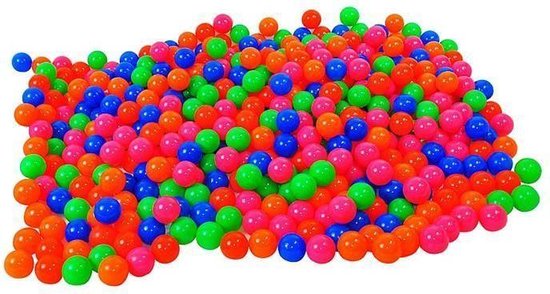 Arthur meer en meer Exclusief 1000 Stuks Ballenbak Ballen - Plastic Speelballetjes - Gekleurde Mini  Ballenbad Speel... | bol.com