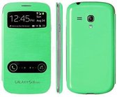 Samsung Galaxy S3 mini S View Cover Mint Groen Green