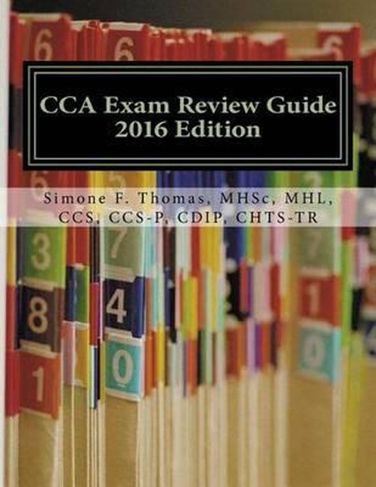 CCA Exam Review Guide 2016 Edition - cover