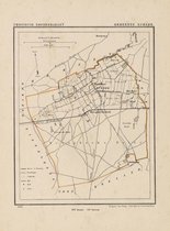 Historische kaart, plattegrond van gemeente Schaijk in Noord Brabant uit 1867 door Kuyper van Kaartcadeau.com