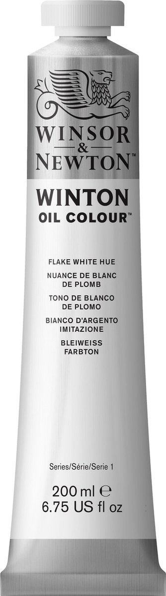 Winsor & Newton Winton Oil Colours 200ml Flake White Hue