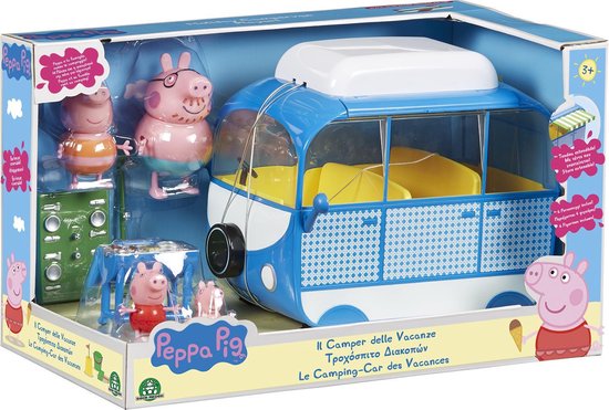 Camper met 4 personages en accessoires Peppa Pig | bol.com