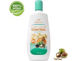 Macadamia Shampoo Jojoba& - Voor Droog En Beschadigd Haar 100%Bio - 400ml
