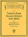 Twenty-Four Italian Songs and Arias of the 17th and 18th Century
