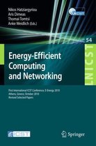 Energy Efficient Computing and Networking