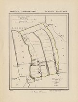 Historische kaart, plattegrond van gemeente s Gravemoer in Noord Brabant uit 1867 door Kuyper van Kaartcadeau.com