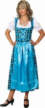 Orlob Dirndl Dames Helena Blauw - XL