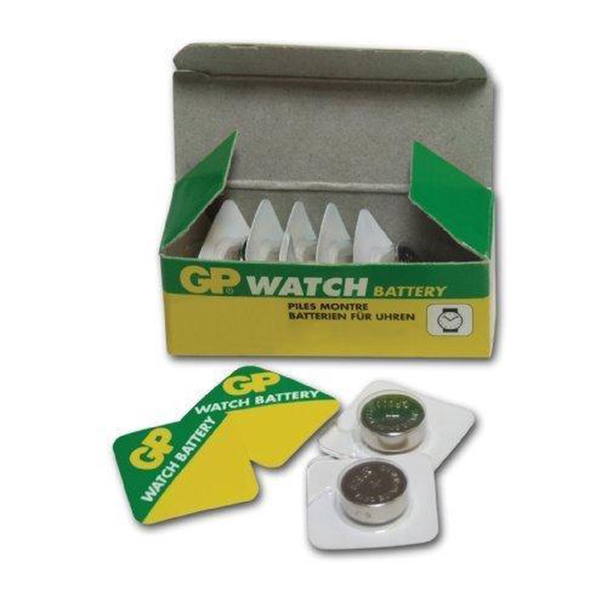 GP Batteries Super Alkaline GP396, Wegwerpbatterij, Zilver-oxide (S), 1,55 V, 1 stuk(s), 30 mAh, 7.9 x 2.65