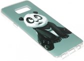 Pandabeer hoesje Geschikt voor Samsung Galaxy S8 Plus