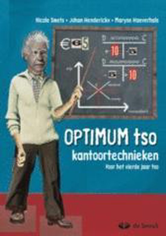 Cover van het boek 'Optimum - kantoortechnieken tso 4 - leerwerkboek'