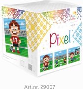 Pixelhobby Pixel Create it yourself kubus setje voetbal