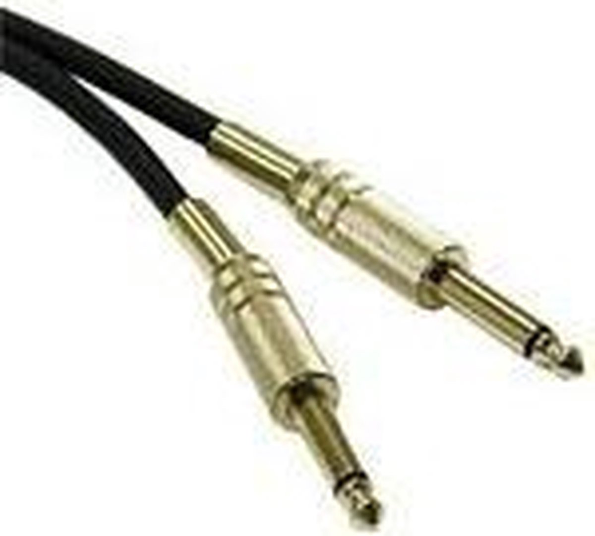C2G 1m Pro-Audio 6.3mm Kabel M/M audio kabel 6.35mm Zwart