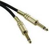 C2G 1m Pro-Audio 6.3mm Cable M/M audio kabel 6.35mm Zwart