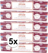 5x Nag Champa wierook Opium 15 gram