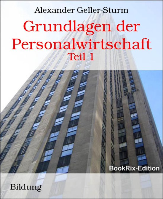 Grundlagen der Personalwirtschaft - cover