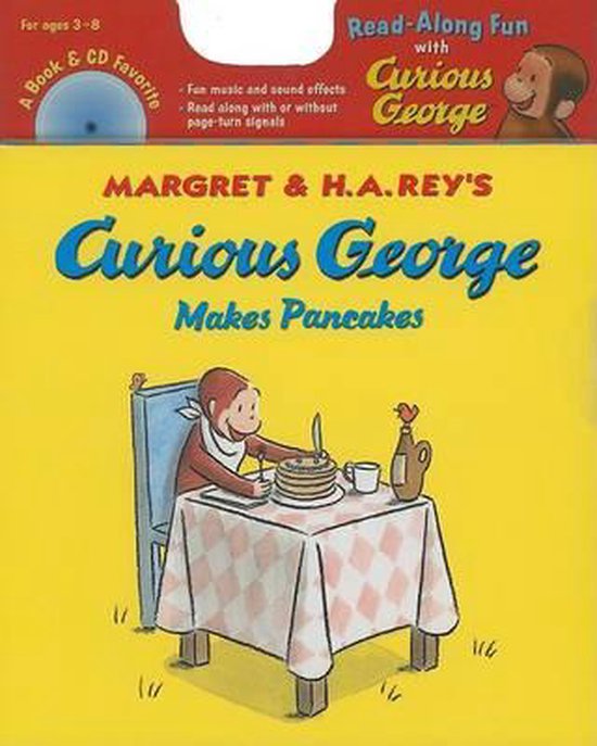 Curious Makes Pancakes Book & Cd 9780618997275 H.A. Rey Boeken bol