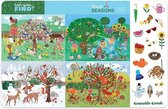 Crocodile Creek Placemats - Four Seasons