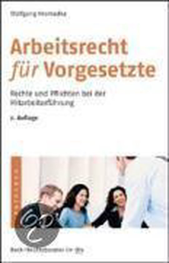 Arbeitsrecht für Vorgesetzte - cover