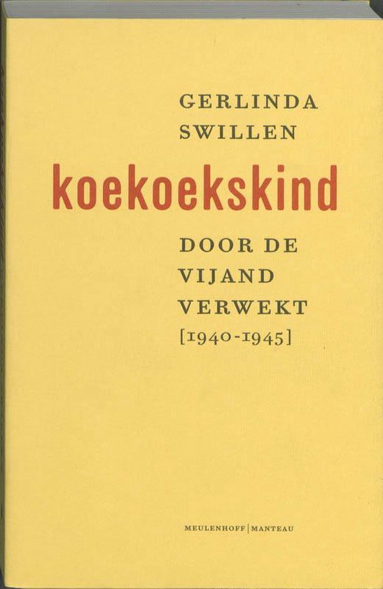 Cover van het boek 'Koekoekskind' van G. Swillen