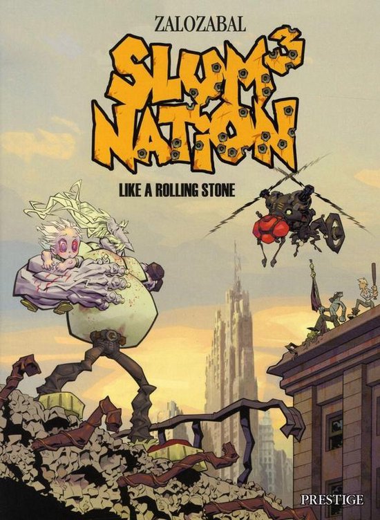 Cover van het boek 'Slum Nation / 03. Like A Rolling Stone' van  Zalozabal