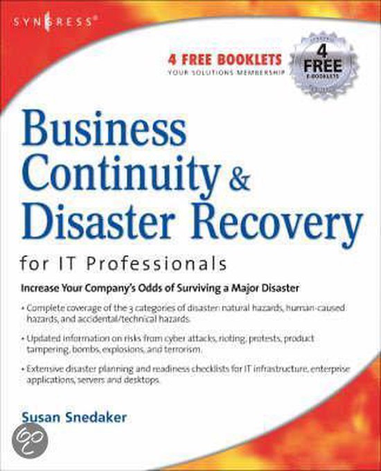 Business Continuity and Disaster Recovery Planning for IT Pr ... - cover
