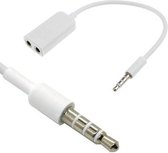 Headphone splitter voor iPhone / iPod / iPad