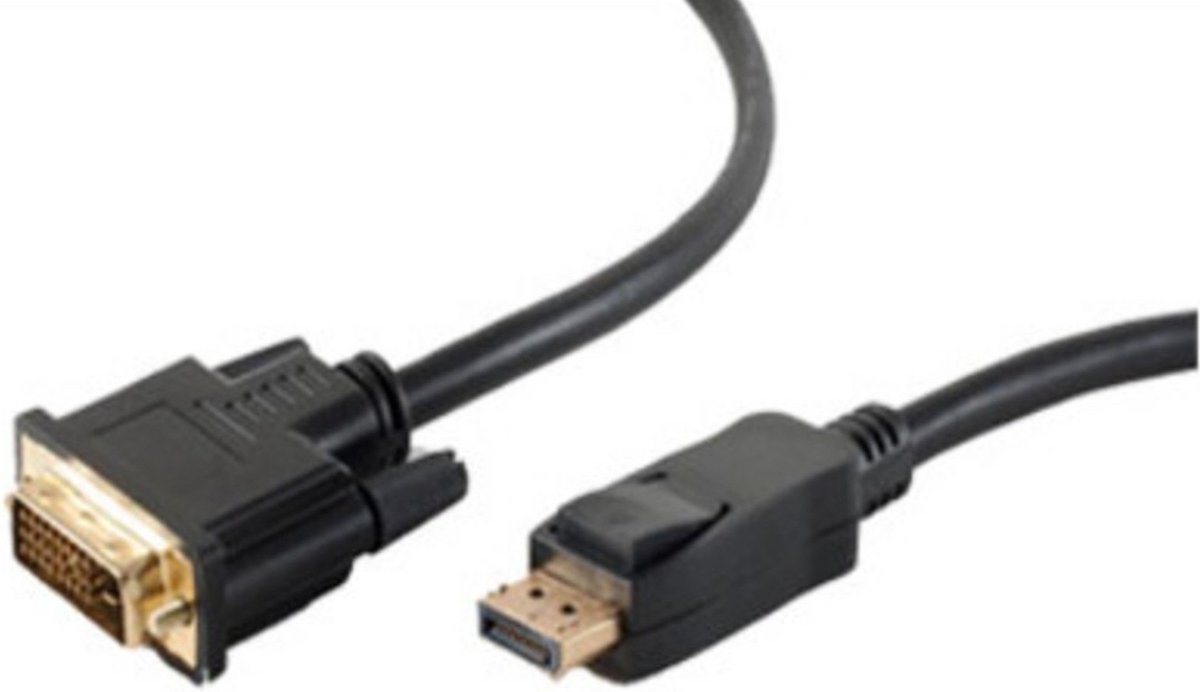 shiverpeaks BS77492-1 video kabel adapter 2 m DisplayPort DVI Zwart