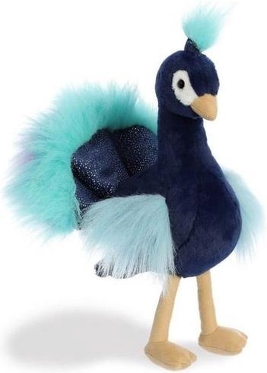 Lokken Regelmatigheid vertegenwoordiger Pluche pauw vogel knuffel 30 cm - Pauwen dieren knuffels - Speelgoed voor  peuters/kinderen | bol.com